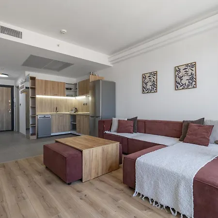 19th Floor Pool,spa,fitness Sky View Free Parking Apartmán Skopje